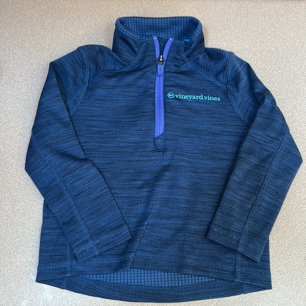 Toddler vineyard vines performance 3/4 zip